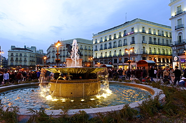 Plaza Puerto del Sol, Madrid, Spain, Europe