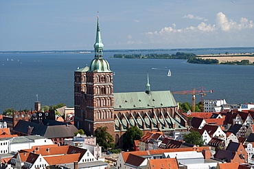 Nikolaikirche church, Unesco World Heritage Site, Stralsund, Mecklenburg-Western Pomerania, Germany, Europe