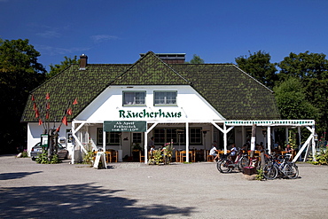 Smokehouse, Altenhagen, Fischland, Mecklenburg-Western Pomerania, Germany, Europe