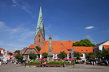 St. Michaeliskirche, St Michael's Church, Eutin, Naturpark Holsteinische Schweiz, nature park, Schleswig-Holstein, Germany, Europe