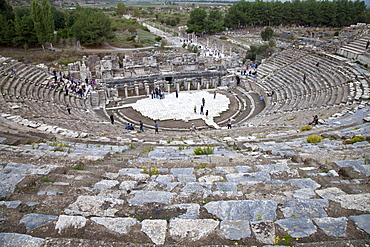 Great Theater, Ephesus, Selcuk, Lycia, Turkey, Asia