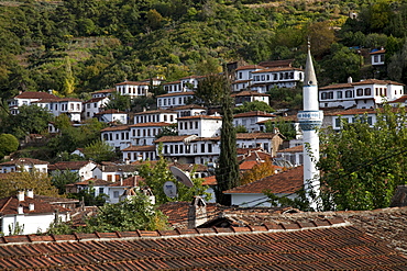 Wine village, mountain village, Sirince, Lycia, Turkey, Asia