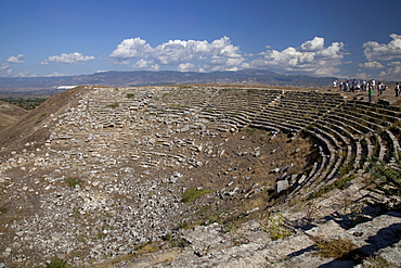 West Theatre, Museum and archaeological site Laodicea, Denizli, Lycia, Turkey, Asia