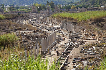Ancient archaeological site Perge, Antalya, Turkish Riviera, Turkey, Asia