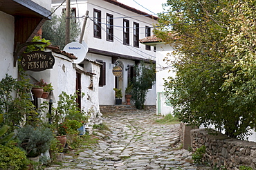 Hotel, guesthouse in the wine-making mountain village Sirince, Lycia, Turkey, Asia