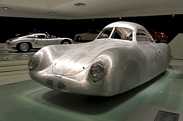 Porsche Type 64, built in 1939, Porsche Museum, Stuttgart, Baden-Wuerttemberg, Germany, Europe