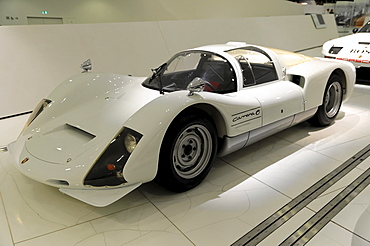 Porsche 906 Carrera 6, built in 1966, Porsche Museum, Stuttgart, Baden-Wuerttemberg, Germany, Europe