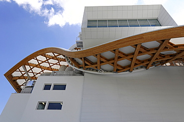 Detail view, Centre Pompidou-Metz, Metz, Lorraine, France, Europe