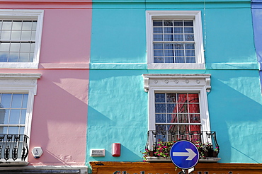 Facade, Portobello Road, London, England, United Kingdom, Europe