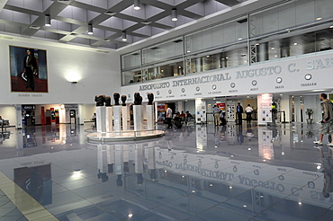 Entrance hall, Augusto C. Sandino Airport, Managua, Nicaragua, Central America