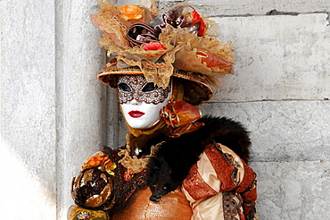 Mask, Carnevale, Carnival in Venice, Veneto, Italy, Europe