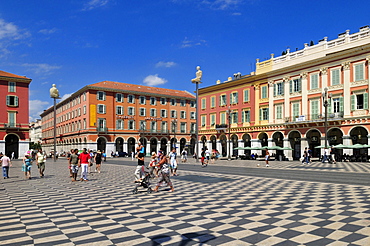 Place Massena, Nice, Nizza, Cote d'Azur, Alpes Maritimes, Provence, France, Europe