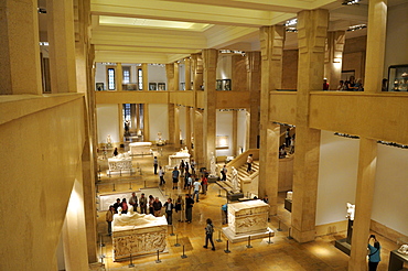 Interior of the National Museum, Beirut, Beyrouth, Lebanon, Middle East, West Asia