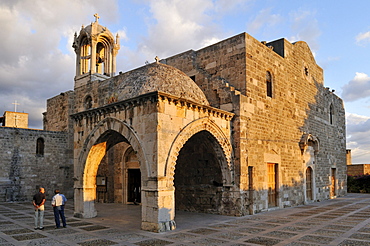 Historic Maronite church at Byblos, Unesco World Heritage Site, Jbail, Lebanon, Middle east, West Asia