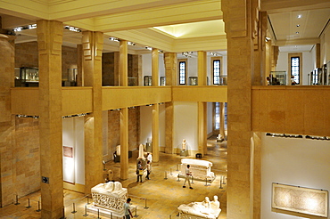 Interior of the National Museum, Beirut, Beyrouth, Lebanon, Middle East, West Asia