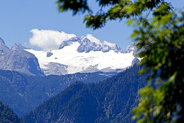 Dachstein Glacier, view from Altaussee, Styria, Austria, Europe