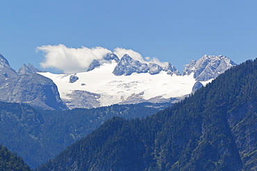 Dachstein Glacier, view from Altaussee, Styria, Austria, Europe