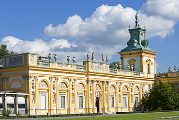 Wilanow Palace, Warsaw, Mazowieckie, Poland, Europe