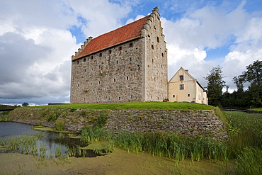 Glimmingehus, a medieval stronghold, Skane, Sweden, Europe