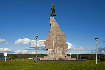 Stamfraende Monument, Sunne, Vaermland, Sweden, Europe