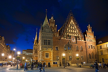 Town hall, Wroclaw, Lower Silesia, Poland, Europe