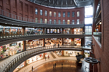 Shopping centre Stary Browar in a former brewery, Poznan, Wielkopolska, Poland, Europe