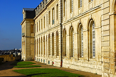 Exterior facade of the South wing of L'Abbaye aux Dames, Abbey of Women, Caen, Basse-Normandie, France, Europe