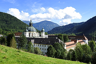 Ettal Abbey, monastery church, Upper Bavaria, Bavaria, Germany, Europe