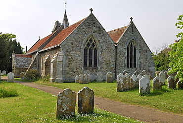 St. Mary's Church, Brighstone Village, Isle of Wight, southern England, England, United Kingdom, Europe