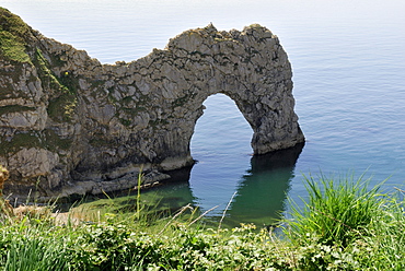 Durdle Door Arch, Lulworth, Dorset, southern England, England, UK, Europe