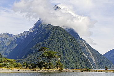 Mitre Peak, Milford Sound, South Island, New Zealand