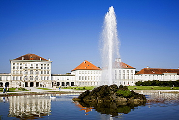 Nymphenburg Palace, Munich, Upper Bavaria, Bavaria, Germany, Europe