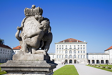 Nymphenburg Palace, Munich, Upper Bavaria, Bavaria, Germany, Europe