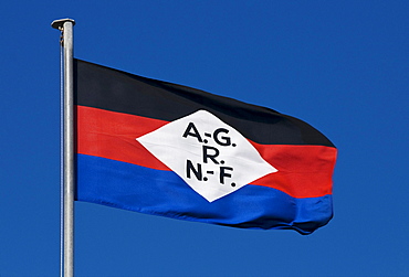 Flag of the Norden-Frisia shipping company, shipping corporation Norden-Frisia, North Sea Ferries