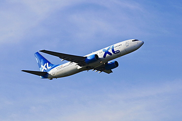 Boeing 737-8Q8 of XL Airways Germany in ascent