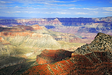 Sunset at Grand Canyon North Rim, Cape Royal, Arizona, USA