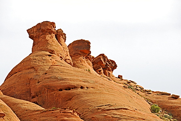 Rock formation, The Three Bears, Mystery Valley, Arizona, Southwest USA