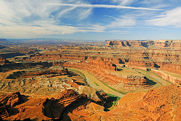 Dead Horse Point in the early morning, Dead Horse Point State Park, Utah, USA