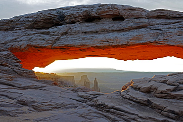 "Mesa Arch at sunrise, Canyonlands National Park, Utah, USA