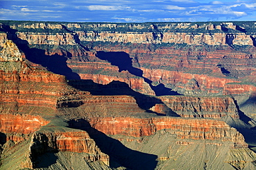 Evening at Yavapai Point, Grand Canyon South Rim, South Rim, Arizona, USA, America