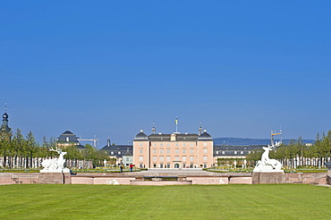 Schwetzingen Castle, Schwetzingen, Electoral Palatinate, Baden-Wuerttemberg, Germany, Europe