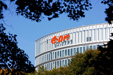 New headquarters of EON Ruhrgas AG, almost 2, 000 employees started working in the new administrative building in October 2010, Essen, North Rhine-Westphalia, Germany, Europe