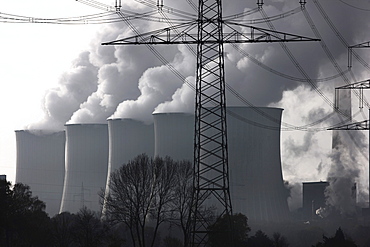 E.ON coal power plant in Gelsenkirchen-Scholven, North Rhine-Westphalia, Germany, Europe