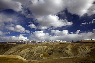 Mountain landscape, Pamir mountain range, Tajikistan, Central Asia