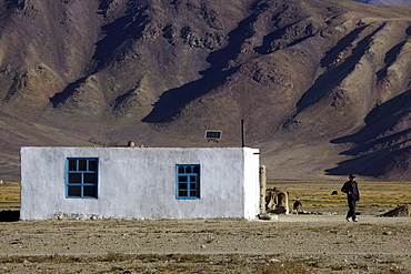 House in Bulunkul, Pamir, Tajikistan, Central Asia