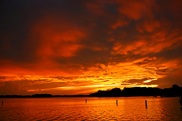 Sunset, Lac La Belle, Wisconsin, USA