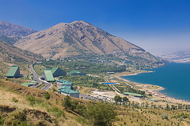 Chorvoq Reservoir at Ugam Chatkal National Park, Chimkar, Uzbekistan, Central Asia