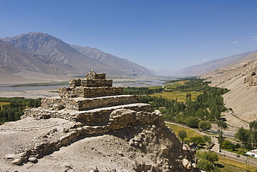 Sacred Buddhist pilgrim site, Vrang, Wakhan Corridor, Tajikistan, Central Asia