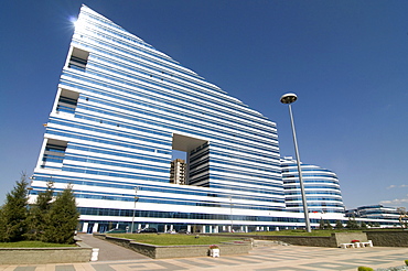 Modern office buildings, Astana, Kazakhstan, Central Asia