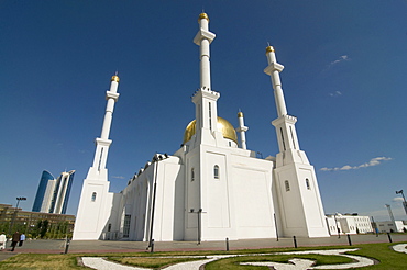 Islamic Center and Nur-Astana Mosque, Astana, Kazakhstan, Central Asia